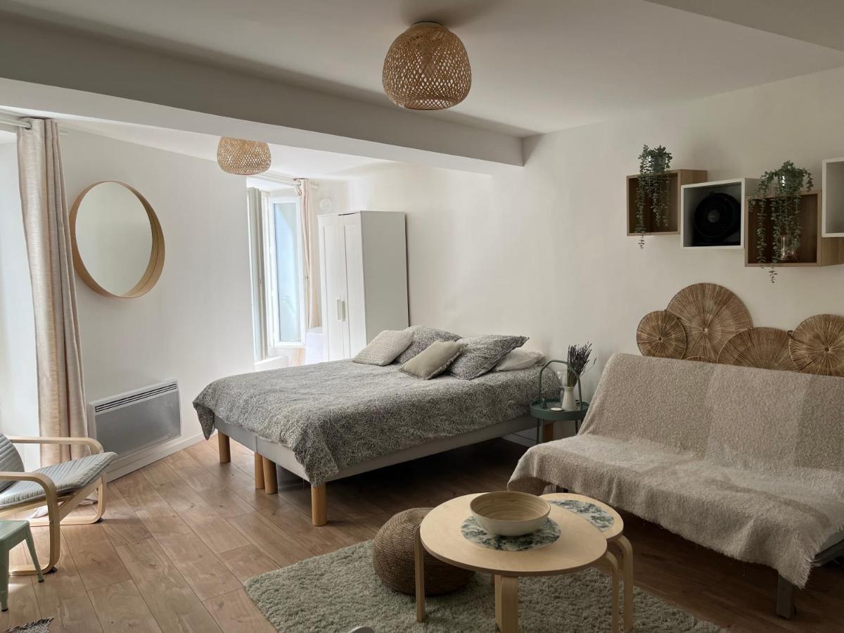 Studio 30m2 Rue piétonne Coeur de Hyères Exterior foto